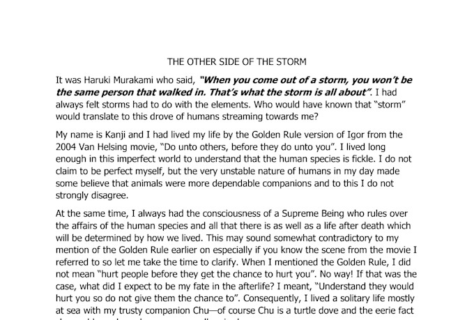 write a custom story that brings your imagination to life